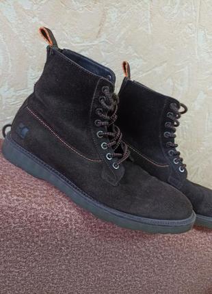 Замшеви черевики boss orange деми