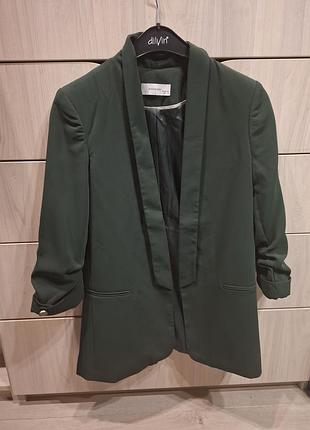 Пиджак, блейзер зеленый, зумрудный reserved.  , s