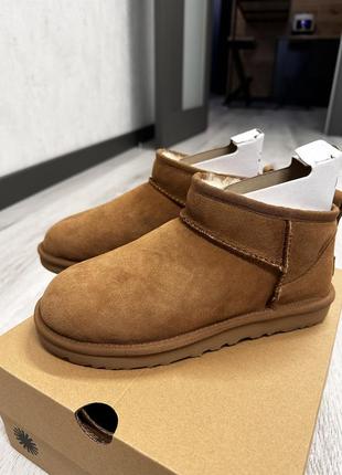 Оригінал! замшеві чоботи ugg classic ultra mini