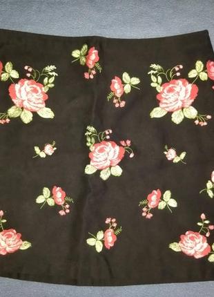 Невероятная коттоновая юбка