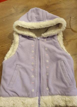 Жилетка для дівчинки