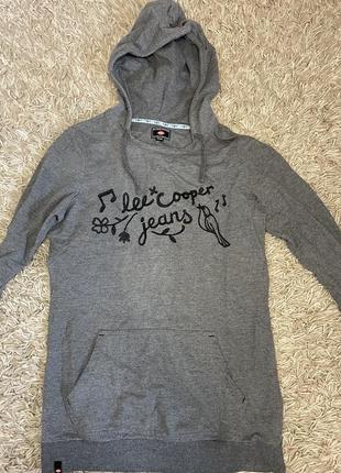Свитшот худи тонкое lee cooper