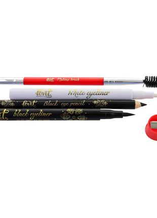 Адвент-календарь косметический красный шикарный набор