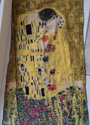 Gustav klimt "поцелуй"