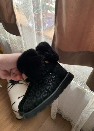 Теплые угги для малышей, ботинки