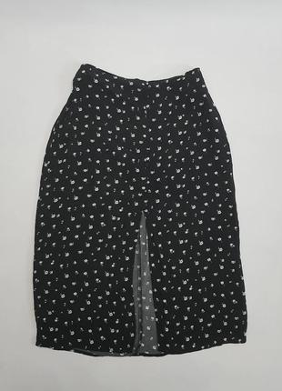 Юбка с разрезом h&m