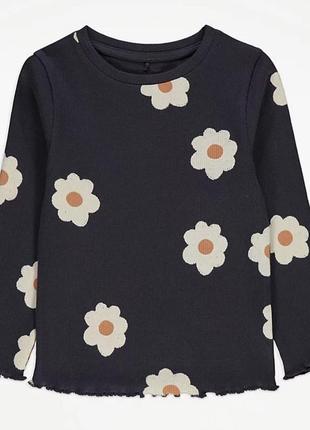 Реглан для девушки цветка 7-8 лет от george