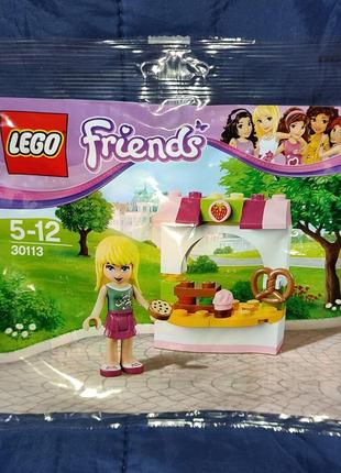 Конструктор lego friends кондитерский киоск стефани 30113