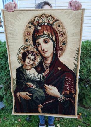Настенный ковер девы марии с младенцем, христианский религиозный ковер богоматерь