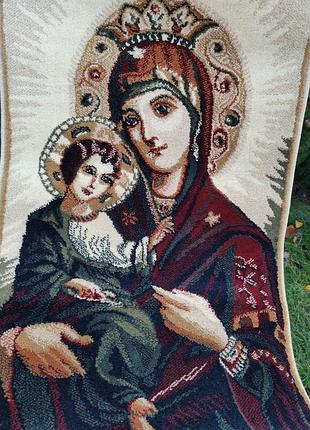 Настенный ковер девы марии с младенцем, христианский религиозный ковер богоматерь