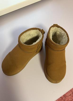 Угги женские рыжие