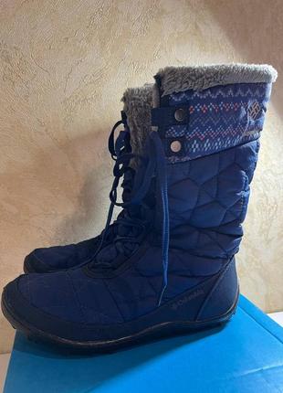 Сапожки женские columbia minx mid iii omni heat omni-heat print
