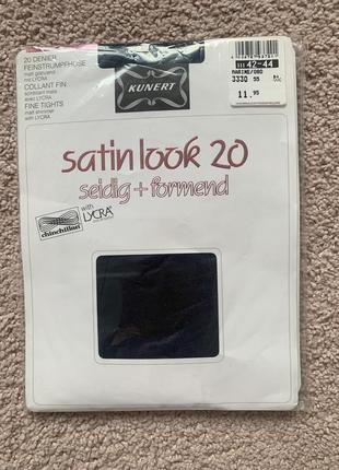 Шикарні колготки kunert satin look 20 den розмір 3 m-l