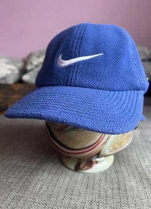 Винтажная флисовая кепка nike terma fit