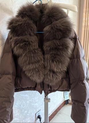 Шоколадний пуффер на пуху