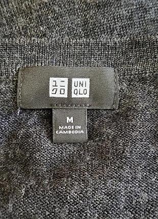 Унисекс пуловер свитер uniqlo
