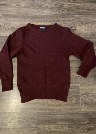 Свитер barbour кашемир шерсть