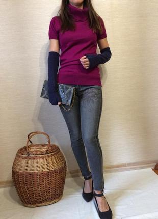 Женский мирер с горлом с коротким рукавом7 фото