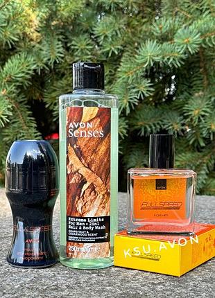 Мужской парфюмированный набор из 3-х единиц full speed ​​30 мл