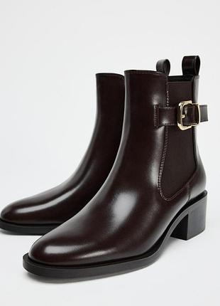 Черевики zara нова колеція,челсі zara ,ботильйони zara