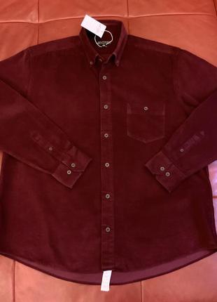 Рубашка вельветовая authentic, р.l/xl