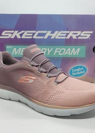 Дихаючі кросівки сліпони skechers оригінал
