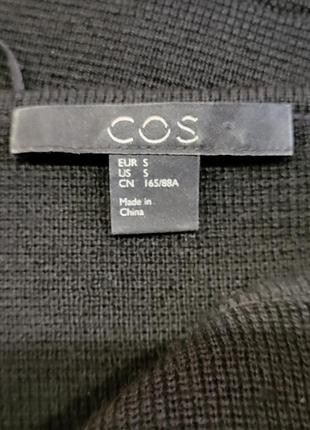 Шерстяное платье cos
