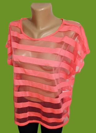 Футболка прозрачная, прозрачная