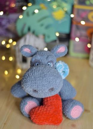 Плюшевий бегемот гоша