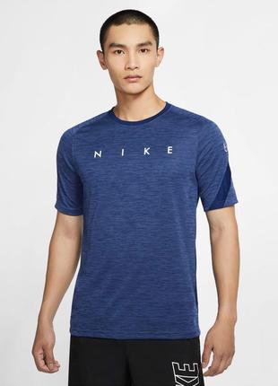 Мужская лёгкая спортивная футболка nike dri fit оригинал / найк драй фит2 фото