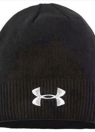Шапка under armour женская мужская жіноча чоловіча новая rt278 тёплая лучший подарок