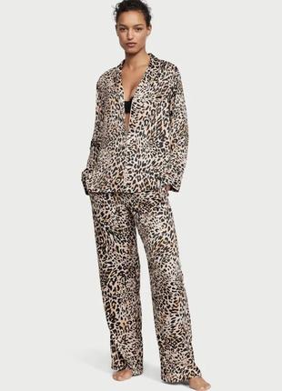 Розкішна піжама вікторія сікрет victoria's secret - wavy leopard