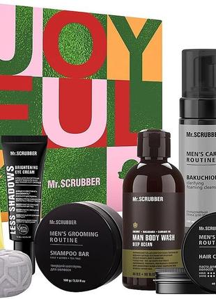 Подарочный набор men's joyful holyday gift mr.scrubber