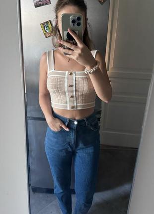 Джинси з високою талією h&m, розмір 36
