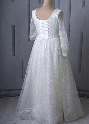 Нова весільна сукня size+ 3