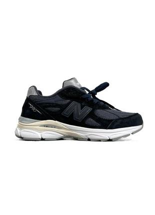 Кроссовки new balance 990 black/white