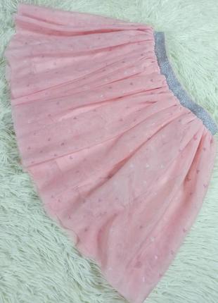 Пышная нарядная юбочка с сердечками 😍