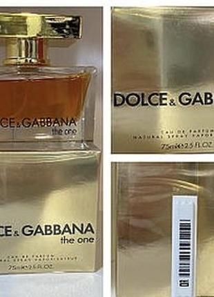 Dolce gabbana the one