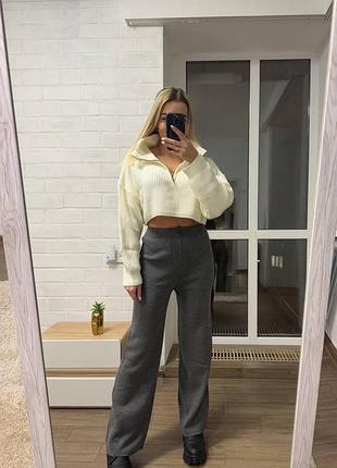 Брюки палаццо женские