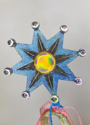 Кукла мотанка малинка и коза, кукольная композиция "коляда" 22 см и 12 см