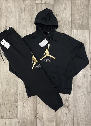 Костюм jordan essentials baseline размер м теплый оригинал