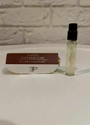 Ambre supermassive les eaux primordiales фирменный пробник аромата.