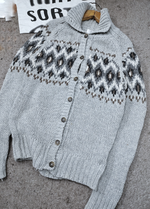 Модний светр кардиган 30%,la, wool