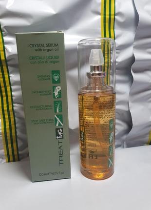 120 мл сыворотка для волос с аргановым маслом treat-ing crystal serum