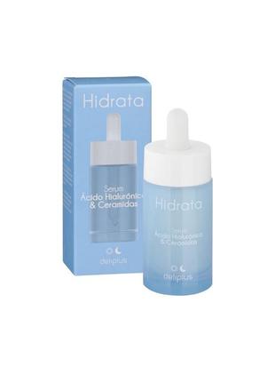 Deliplus сыворотка для лица с гиалуроновой кислотой и керамидами, 30 мл от deliplus