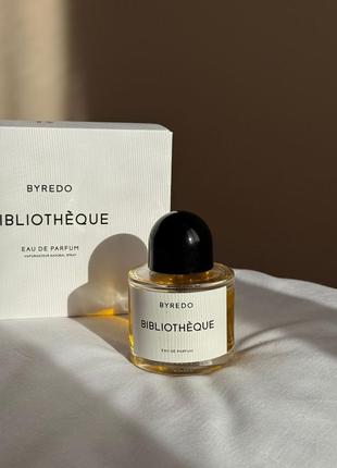 Парфюмированная вода byredo bibliotheque 100 ml (br08) унисекс