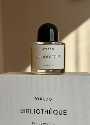 Парфюмированная вода byredo bibliotheque 100 ml (br08) унисекс