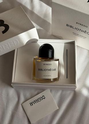 Парфюмированная вода byredo bibliotheque 100 ml (br08) унисекс