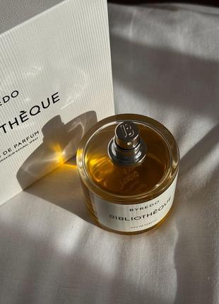 Парфюмированная вода byredo bibliotheque 100 ml (br08) унисекс