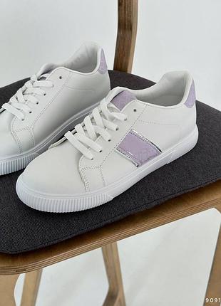 9091▪️кроссовки низкий ход в искусственной коже
